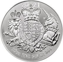 10 Unze Silber The Royal Arms 2021