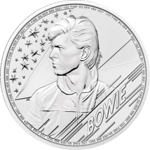 1 Unze Silber Music Legends David Bowie 2021 (Auflage: 25.000)