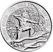 1 oz Silver Myths and Legends Robin Hood 2021