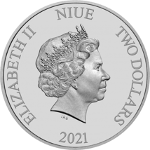 1 Unze Silber Fluch der Karibik Black Pearl 2021 (Auflage: 15.000)