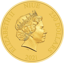 1 Unze Gold Fluch der Karibik Black Pearl 2021 (Auflage: 250)