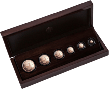 Krügerrand 6 Goldmünzen Prestige Set 2021 PP (Auflage: 600)