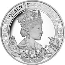 1 Unze Silber 95. Geburtstag Queen Elisabeth II. 2021 PP (Auflage: 1.000 | Polierte Platte)