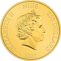 1 Unze Gold Wonder Woman 2021 (Auflage: 150)