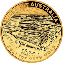 1 Ounce Gold Super Pit 2021 (Mintage: 5,000)