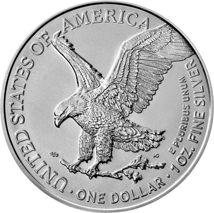 40 x 1 Unze Silber American Eagle 2021 (Typ II)