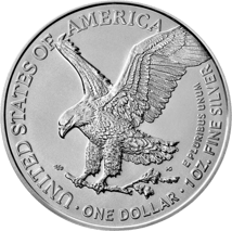 60 x 1 Unze Silber American Eagle 2021 (Typ II)