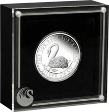 1 Unze Silber Perth Mint Schwan 2021 PP (Auflage: 2.500 | Polierte Platte)