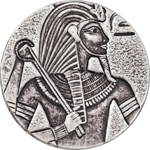 5 Unzen Silber König Tutanchamun 2016 (Auflage: 30.000)