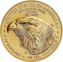 1/4 Unze Gold American Eagle 2021 (Typ II)