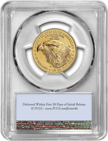 1/2 Unze Gold American Eagle 2021 (Typ II) MS-70 PCGS