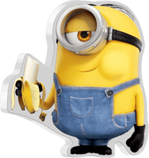 1 Unze Silber Minions Stuart Comic Style PP 2021 (Auflage: 1.000 | Polierte Platte)