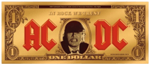 1 Dollar Gold Banknote AC/DC 2019 (Auflage: 5.000 | Prooflike)