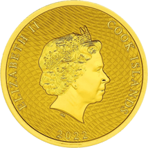 1 Unze Gold Cook Islands 2022