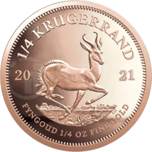 Krügerrand 4 Münzen Fractional Set 2021 PP (Auflage: 100)