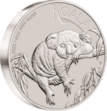 1kg Silver Koala 2022