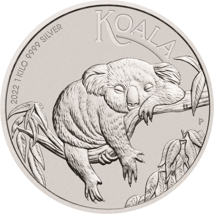 1kg Silver Koala 2022