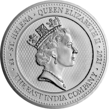 1 Unze Silber St. Helena - Napoleonischer Engel 2021