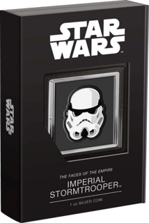 1 Unze Silber Imperialer Stormtrooper 2021 (Polierte Platte | High Relief)