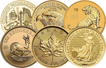 Gold Tauschmittel-Kollektion M