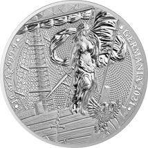 10 Unze Silber Germania 2021 (Auflage: 1.000)