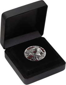 2 Unze Silber Weißer Tiger 2022 AF (Auflage: 888 | Antik Finish)