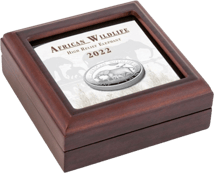 1 onza de plata Elefante de Somalia 2022 proof HR (tirada: 1.000 | proof | High Relief)