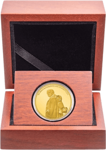 1/4 Unze Gold Herr der Ringe Samweis Gamdschie 2021 PP (Auflage: 250 | Polierte Platte)