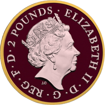 1 Unze Silber Queen Music Legends 2020 (Auflage: 100 | coloriert | gildet)