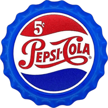6g Silber Pepsi Kronkorken 2022 PP (Retro-Design | Polierte Platte)