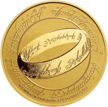 1 Unze Gold Der eine Ring - Herr der Ringe 2021 (Auflage: 200)