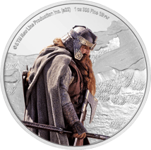 1 Unze Silber Herr der Ringe Gimli 2022 (Auflage: 3.000 | coloriert | Polierte Platte)