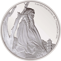 1 Unze Silber Star Wars Ahsoka Tano 2022 PP (Auflage: 5.000 | Polierte Platte)