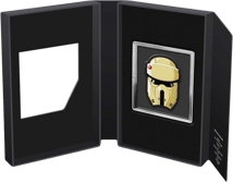 1 Unze Silber Star Wars Scarif Trooper 2022 PP (Auflage: 10.000 | coloriert | Polierte Platte | High Relief)