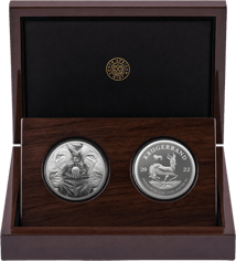 Big Five II Silber Krügerrand Privymark Set Löwe 2022 PP (Auflage: 1.000 | Polierte Platte)