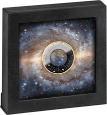 Silver Solar System Mercury (Mintage: 555 | gold-plated | Ruthenium)