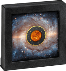 Silber Sonnensystem Venus (Auflage: 555 | vergoldet | Ruthenium)