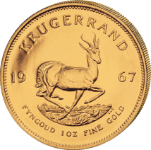 1 Unze Gold Krügerrand 1967 PL (Auflage: 10.000 | Etui | inkl. SA-Mint Papiertasche)