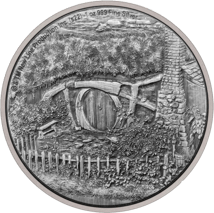 1 Unze Silber Mittelerde - Auenland 2022 (Auflage: 3.000 | Antik Finish)