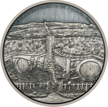 3 Unze Silber Mittelerde Auenland 2022 (Auflage: 1.000 | Antik Finish)