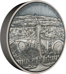 3 Unze Silber Mittelerde Auenland 2022 (Auflage: 1.000 | Antik Finish)