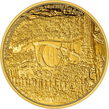 1/4 Unze Gold Mittelerde Auenland 2022 PP (Auflage: 300 | Polierte Platte)