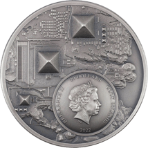 3 Unze Silber Vermächtnis der Pharaonen 2022 AF HR (Auflage: 2.022 | High Relief)