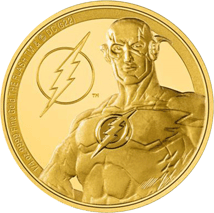 1/4 Unze Gold DC Classic Heroes Flash 2022 PP (Auflage: 500 | Polierte Platte)