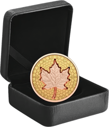 2 oz Gold Maple Leaf Super Incuse 2022 (Mintage: 250 | Reverse Proof)