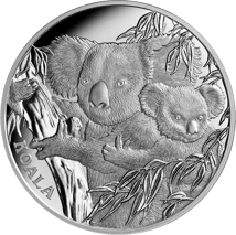 1 Unze Silber Koala - Australiens Ikone 2022 PP (Auflage. 750 | Polierte Platte)