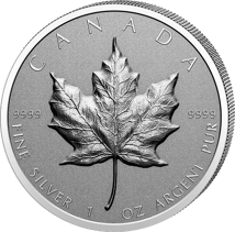 1 Unze Silber Maple Leaf 2022 (Auflage: 7.000 | Ultra High Relief | Reverse Proof)