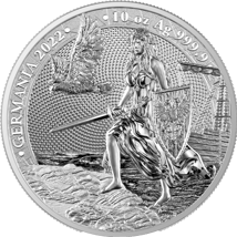10 Unzen Silber Germania 2022 (Auflage: 1.000)