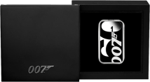 1 Unze Silber 60 Jahre James Bond 007 2022 PP (Auflage: 5.000 | Rechteckmünze)