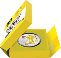 1 Unze Silber Tweety 80. Jubiläum 2022 PP (Auflage: 1.942 | coloriert | Polierte Platte)